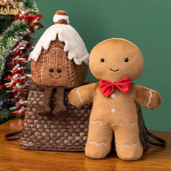 kids christmas cushions/ christmas pillow/christmas plush/gingerbread man/gingerbread house/christmas wreath/christmas eve/christmas cushion