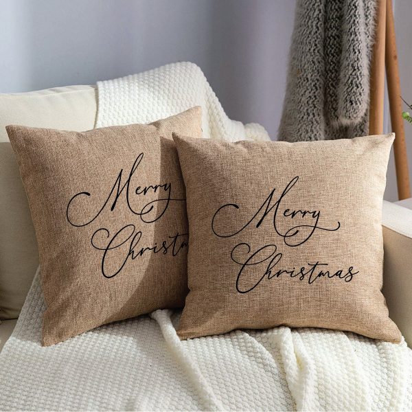 Christmas Decoration, Merry Christmas Pillow, Christmas Cushion, Christmas Gift, Noel Pillow, Noel Pillowcase, Winter Pillow, Winter Decor