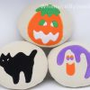 Halloween Cookie Shape Treat Oversized Plush Toy, Mega Munch Throw Pillow, 11″ Treat Shape Fur Accessory,Halloween Gift,Halloween Decoration