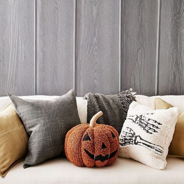 jack-O-Lantern Pumpkin Pillow, Pumpkin Stuffed plush, Halloween Pillow